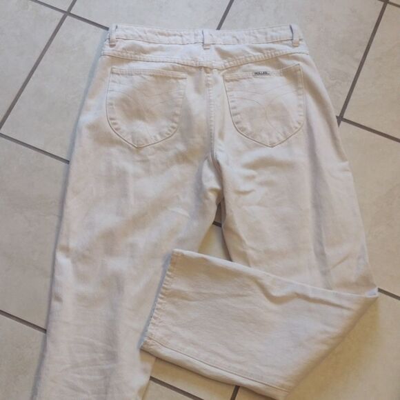 Rolla's High Rise Straight Jeans in Vintage White size 31 - Picture 3 of 12